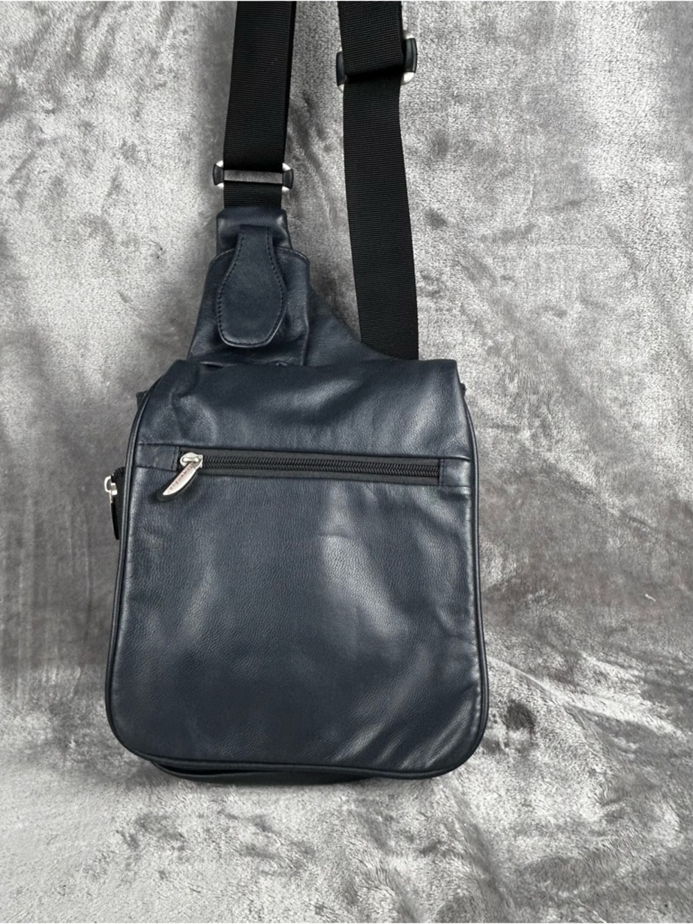 Travelon Navy Blue Crossbody Sling Bag